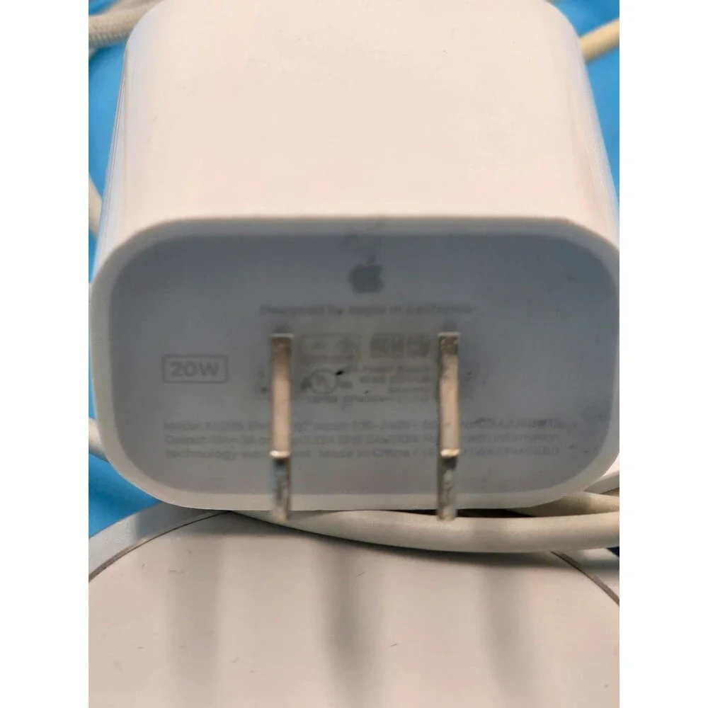 Apple Fast Charger and an Apple Watch Magnetic Fast Charger to USB-C Cable